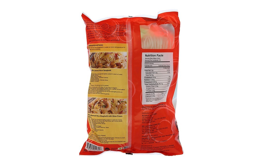 Peacock Basmati Rice Spaghetti    Pack  200 grams